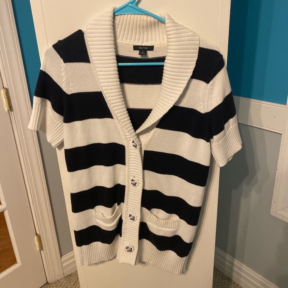Button up sweater